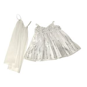 Build A Bear Workshop White Wedding Dress And Veil Outfit Plush Collection